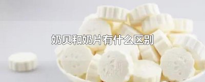 ​奶贝和奶片有什么区别