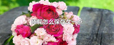 ​捧花怎么保存久一点