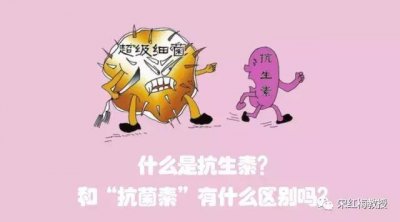 ​抗生素和抗菌素的异同（什么是抗生素和）