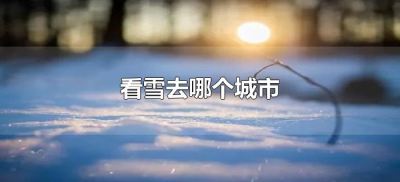 ​看雪去哪个城市好（可以看雪的城市有哪些）