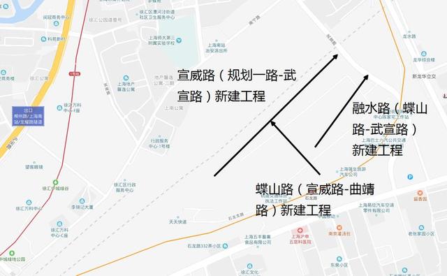 上海s3号线地铁线路图（展望上海地铁3号线石龙路）(9)