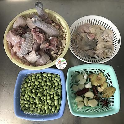 江苏毛豆烧鸡做法（这样做东古家味美食）(2)