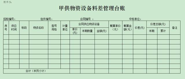 甲供材在招标文件中怎么说明（甲供物资采购供应实施办法）(9)