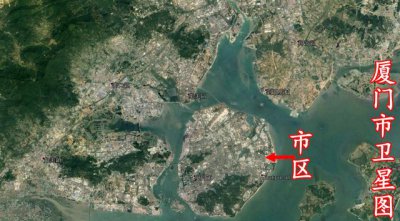 ​厦门老八市全景图（从卫星地图看厦门）