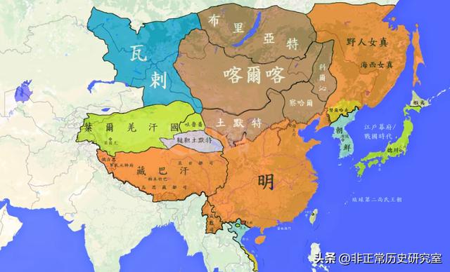 古代地图超清版全图突厥（从历史地图看困扰北方三千年的游牧民族的兴盛衰亡）(33)