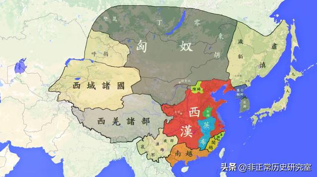 古代地图超清版全图突厥（从历史地图看困扰北方三千年的游牧民族的兴盛衰亡）(4)