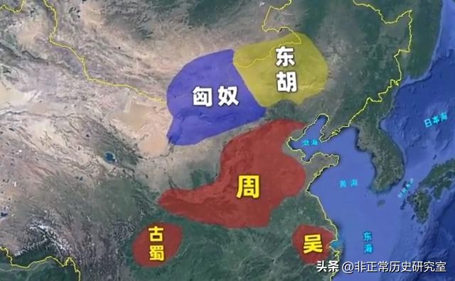 古代地图超清版全图突厥（从历史地图看困扰北方三千年的游牧民族的兴盛衰亡）(1)