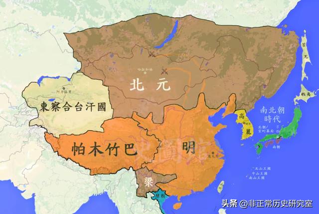 古代地图超清版全图突厥（从历史地图看困扰北方三千年的游牧民族的兴盛衰亡）(29)