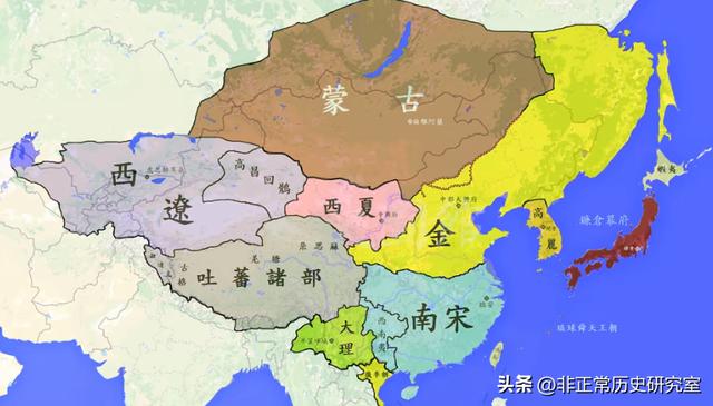 古代地图超清版全图突厥（从历史地图看困扰北方三千年的游牧民族的兴盛衰亡）(26)