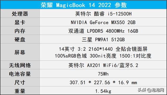 荣耀magicbook14详细评测（全新荣耀MagicBook14评测性能与续航表现惊人的14寸轻薄本）(17)