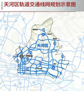 ​广州市中心未来地铁规划图（广州2035轨道规划来了）