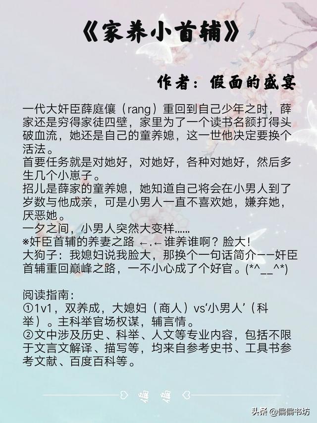 温馨好看的种田文推荐（经典种田文细水长流）(5)