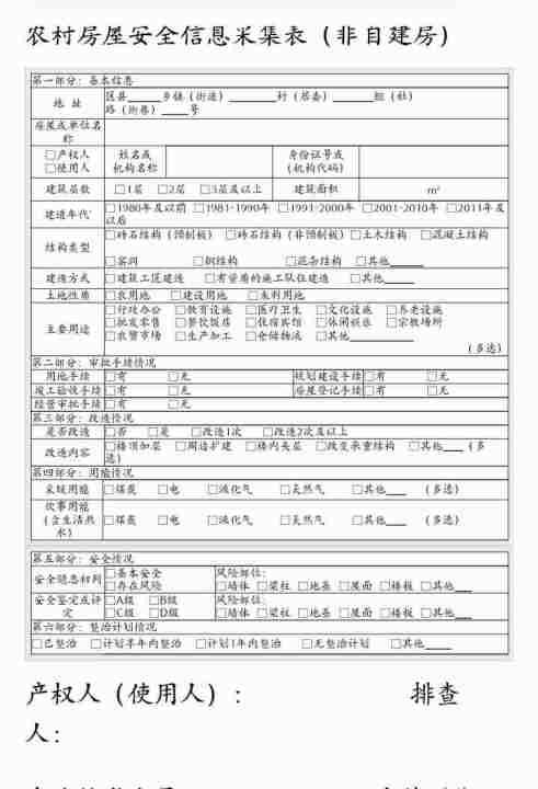 农村房屋安全信息采集是什么意思,农村房屋采集什么意思图2