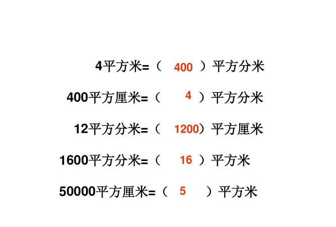 平方米和公顷的进率是多少