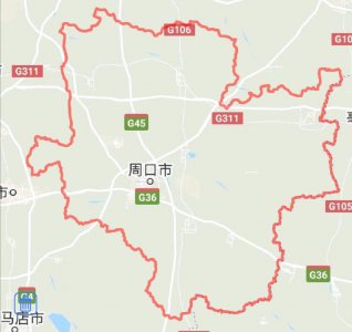 ​周口市哪个县(区)面积最大(周口市建成区面积排名)