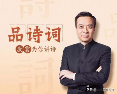 ​康震简介及代表作品（康震，自带流量的诗词男神，康震老师，他近段时间去哪儿