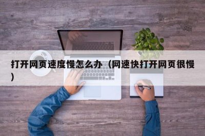 ​打开网页速度慢怎么办（网速快打开网页很慢）