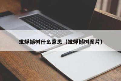 ​蚍蜉撼树什么意思（蚍蜉撼树图片）