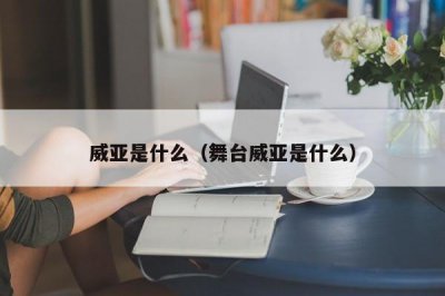 ​威亚是什么（舞台威亚是什么）