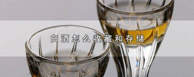 ​白酒怎样保存收藏 白酒收藏怎么存放