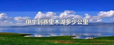 ​伊宁到赛里木湖多少公里 伊宁到赛里木湖多少公里多少小时