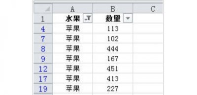 ​Excel中数据筛选后如何跳过隐藏行粘贴