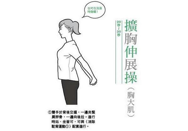 肩膀硬如何缓解?做伸展操锻炼菱形肌