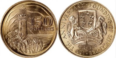 新加坡钱币热门品种最新成交价!